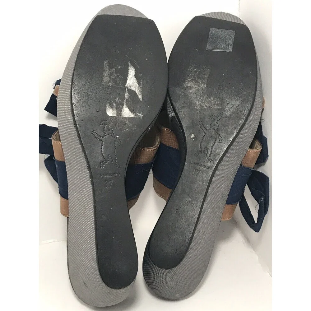 Marni Womens Wedges Heeled Size 37 Made In Italy